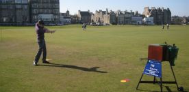 ST. ANDREWS: Touching history