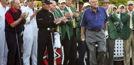 Big three share stories at the Masters