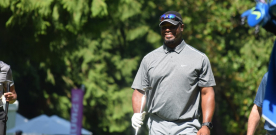 Griffey is a long-ball hitter in golf, too