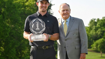 Shake on it, Cantlay shoots 64 to win