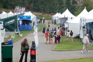 Tent City at the Boeing Classic