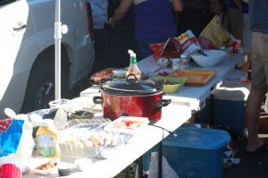 The food spread sure looked appetizing