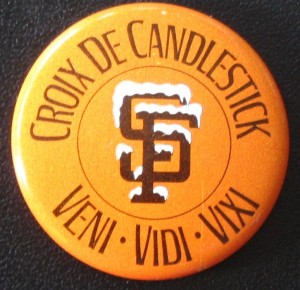 Croix de Candlestick pin